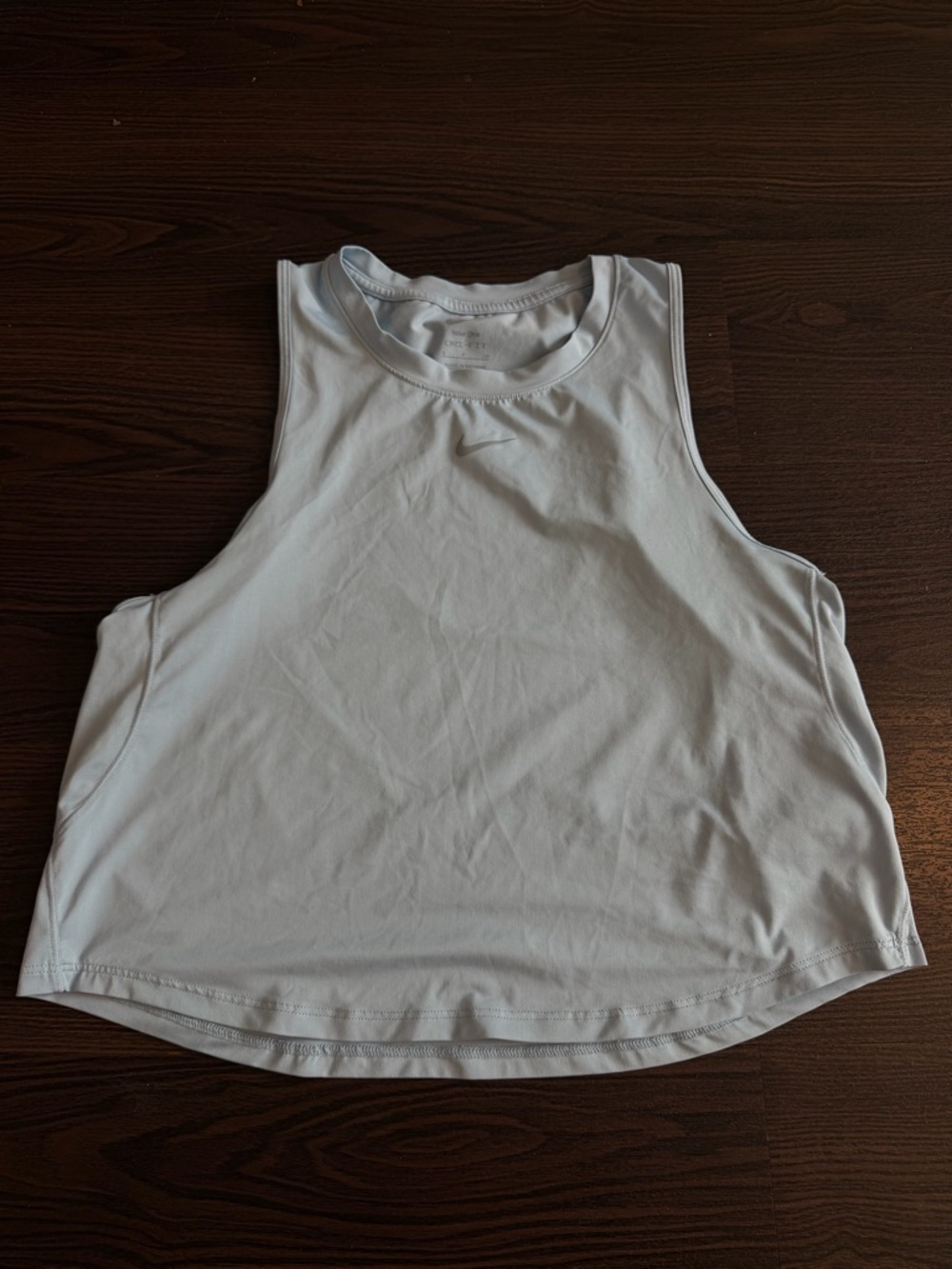 Nike Women's Blue Athletic Tank Top